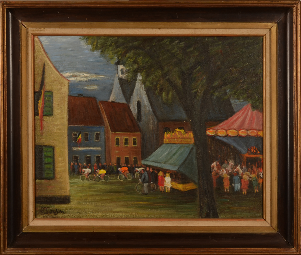 Gaston Willemsen — The work with its frame