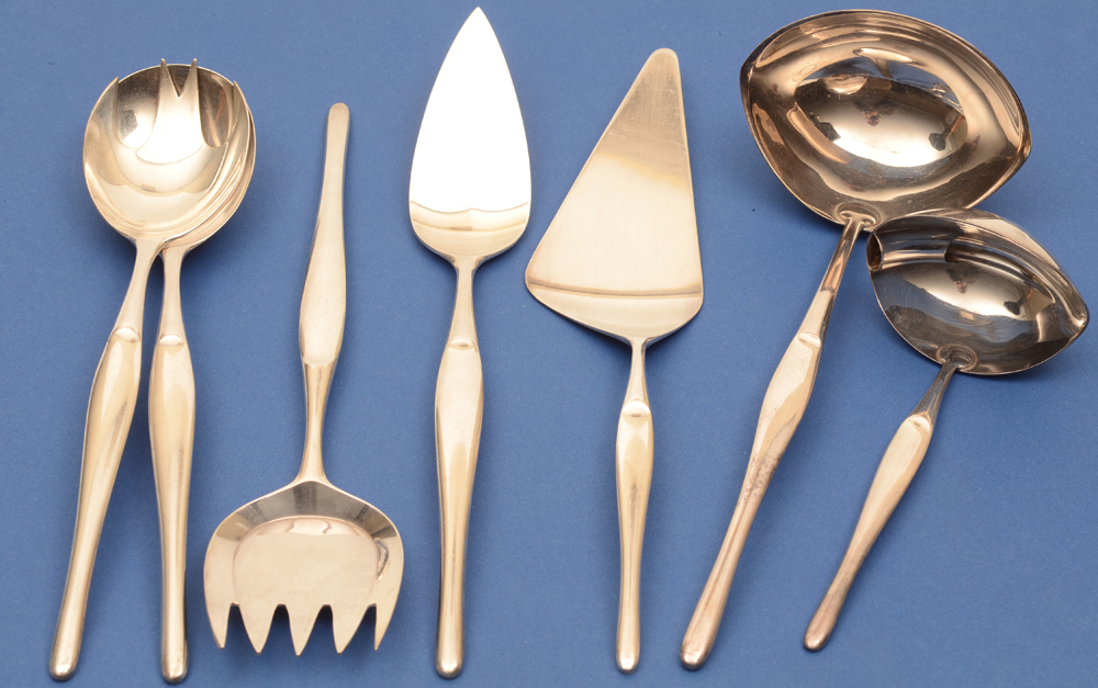 Tapio Wirkkala — Serving pieces in the Duo pattern