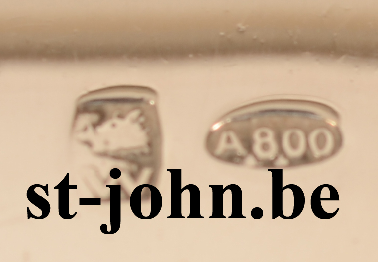 Wolfers Frères  — Makers mark and alloy mark on each of the forks
