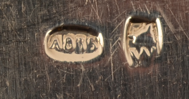 Wolfers Frères S.A. — <p>Marks of Wolfers Frères S.A. on the fishfork and knife</p>