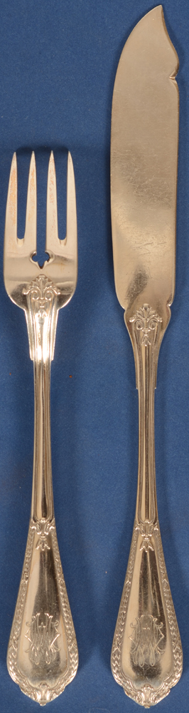 Wolfers Frères model 206 — Back of the cutlery