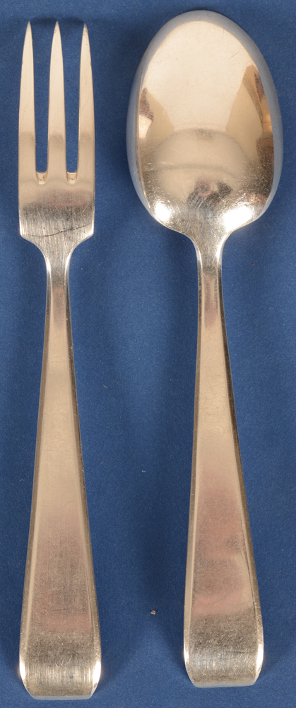 Wolfers Frères  — Back of the fork and spoon