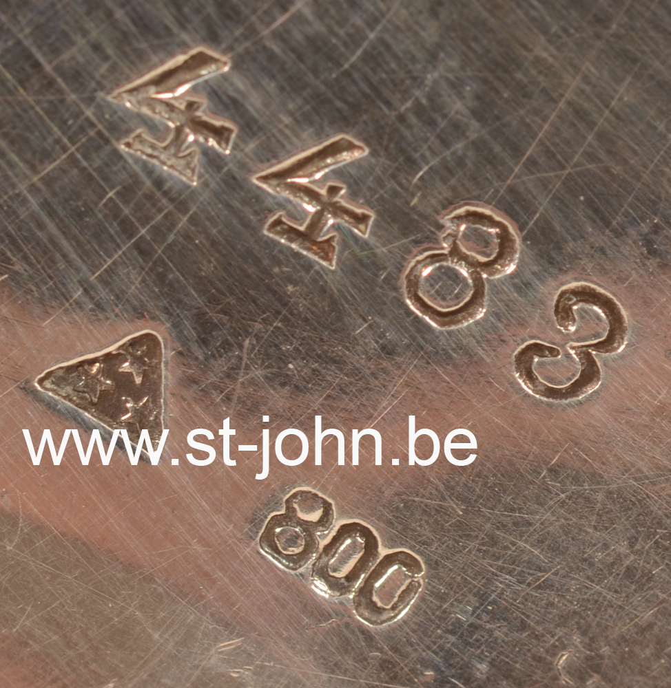 Wolfers Frères — marks on the bottom on one of the pieces
