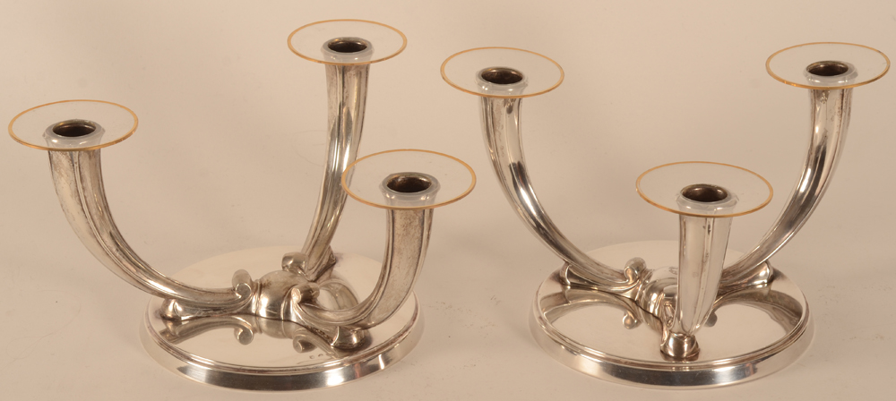 Wolfers Frères Wotan candlesticks — Without candles