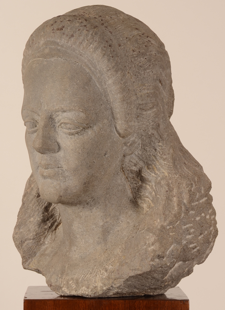 Philippe Wolfers — Side view of this enigmatic art deco sculpture