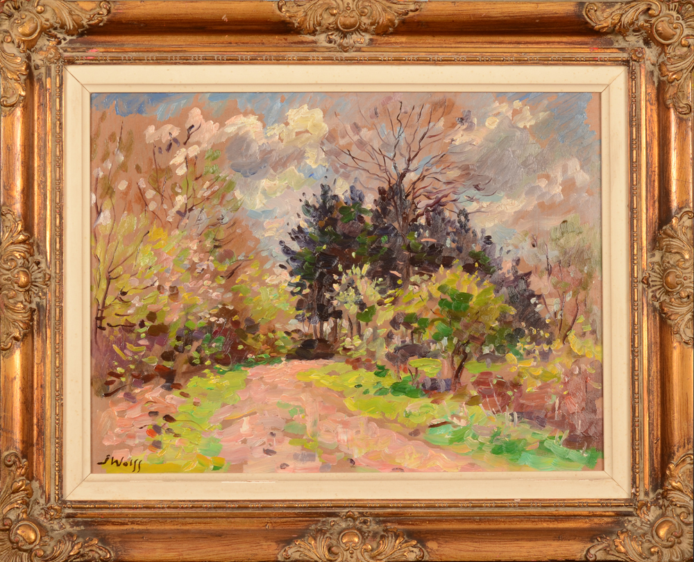 José Wolff Colourful Garden — Dans son cadre