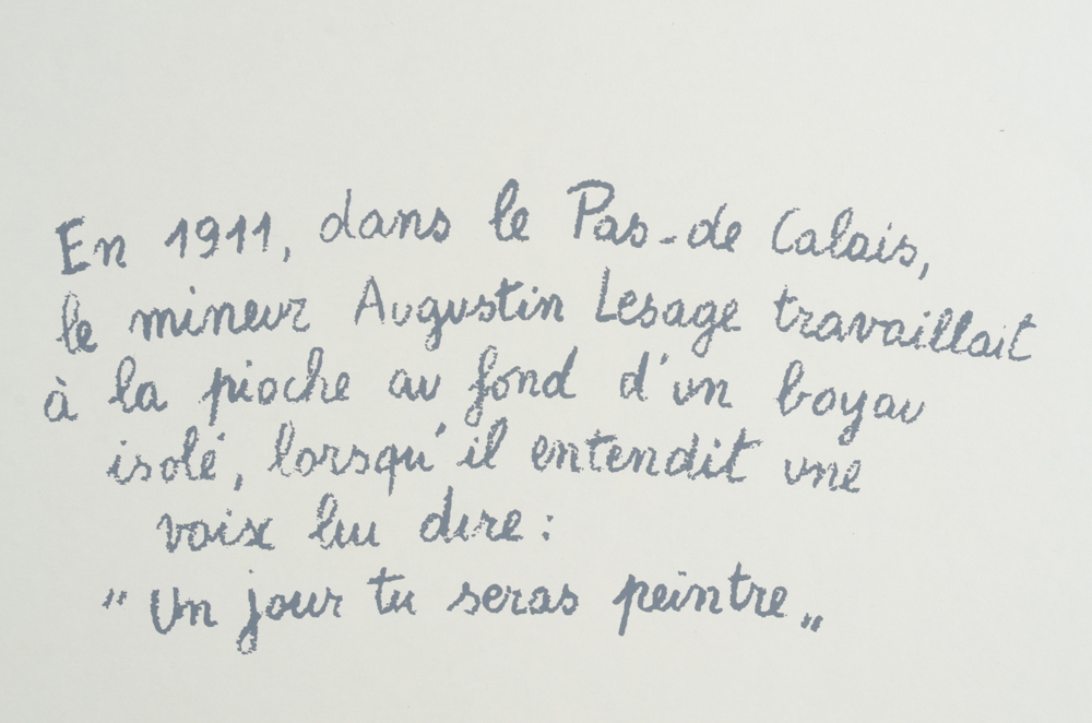 Jacques Lennep — Detail of the text