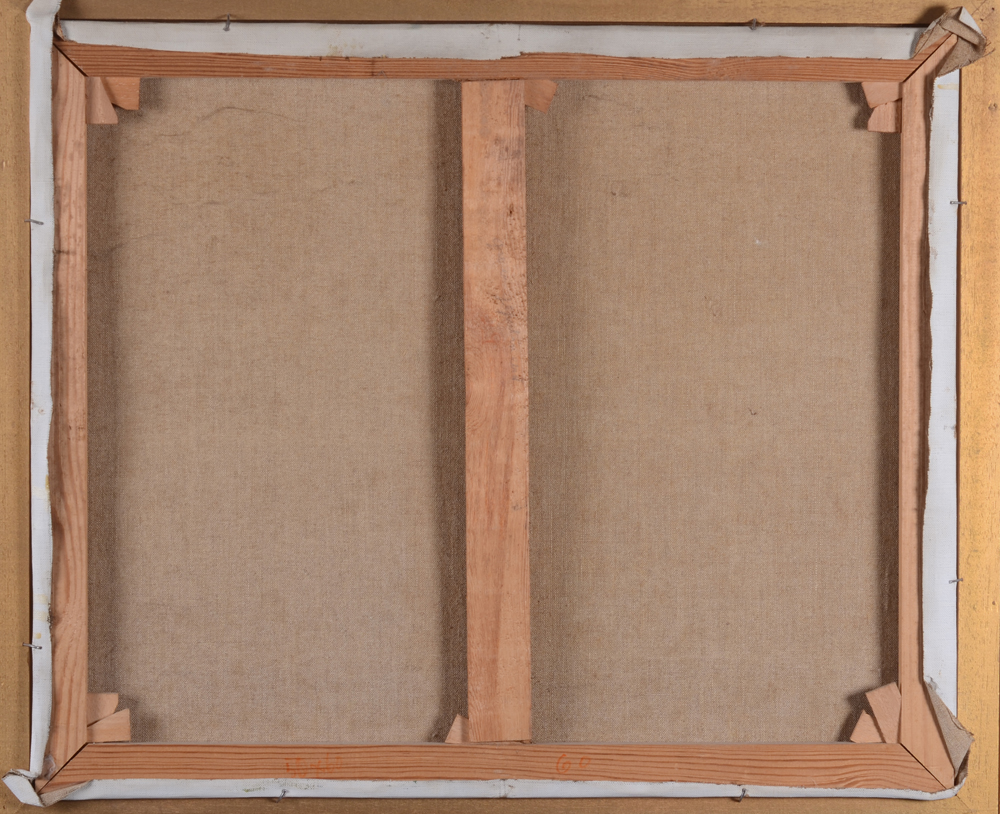 Georges Steel — Back of the canvas