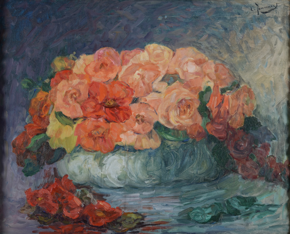 Clémence Jonnaert — Peinture fauviste, huile sur toile signée