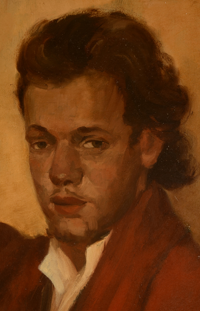 Gustaaf (Staf) Zerk — Detail of the face