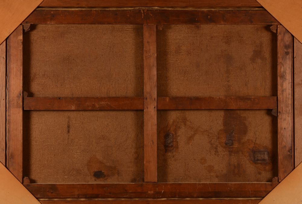 Jacques Zon — Back of the painting