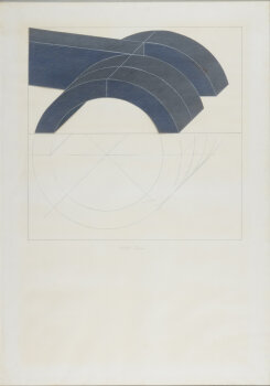 Gianfranco Pardi Architettura 1972 an original drawing