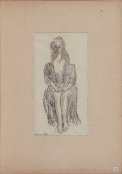 Arie Van Der Giessen Studie voor de Piéta
