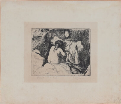 Paul-Albert Besnard Le lever 1913 rare 1st state