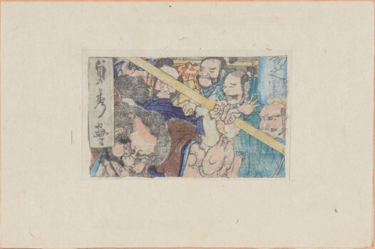 Unknown Japanese woodcut