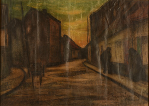 Arie Van de Giessen street at Walcheren 1935