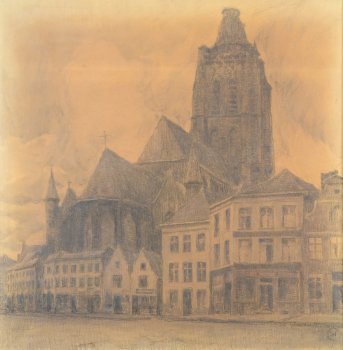 Albert Baertsoen Oudenaarde 1900