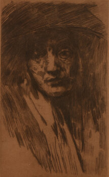 Léon Bartholomé Portrait of a woman