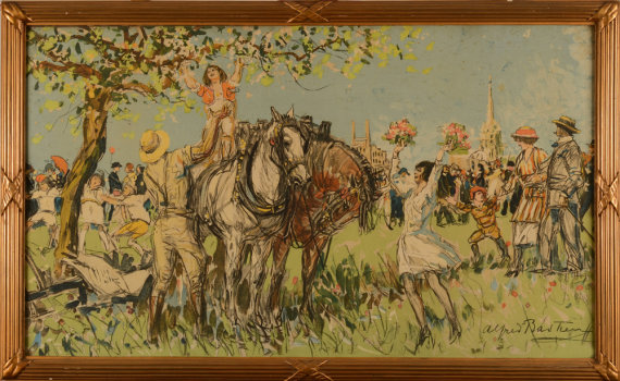 Alfred Bastien Festivities in Brussels