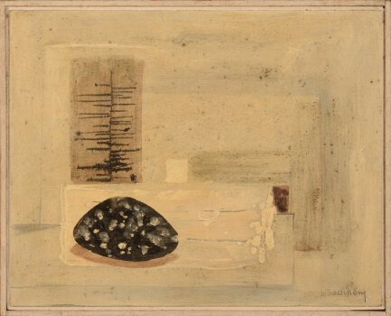 Willy Bosschem an early abstract composition