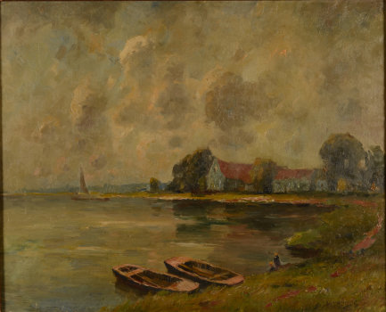 ​Herman Broeckaert houses near a lake