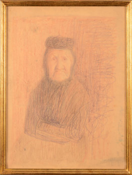 Cecile Cauterman double sided drawing