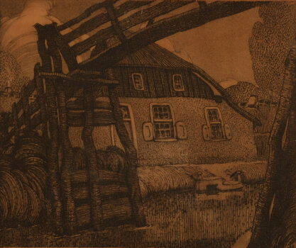 Victor De Budt brug te Giethoorn 1926