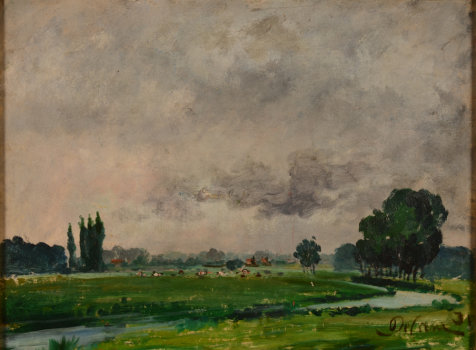 Jozef De Coene the river Leie in Flanders