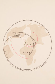 Paul De Vree certain politics of war and peace drawing