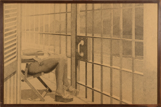 Pol Declercq untitled drawing 1975