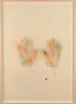 Jim Dine hands