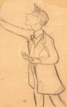 Francois Pycke portrait of Jules Van de Veegaete