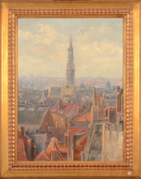 J Evers rooftops in Brussels