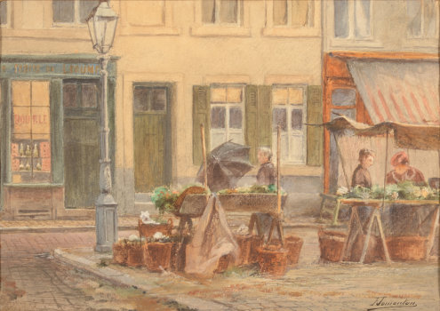 Frédéric Jomouton market day in Namur