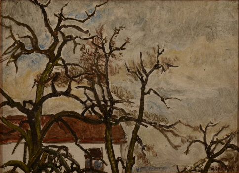 Henri Le Roux Winter Trees