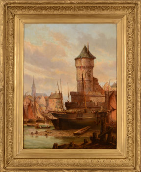 Legrand French harbour view