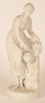 G. Lévy La Source bisque figure