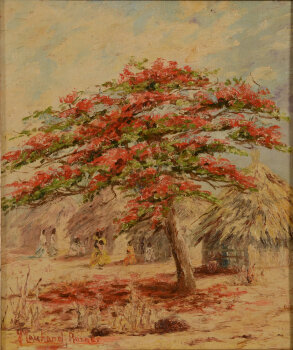 Marchand-Roiret Village in Africa