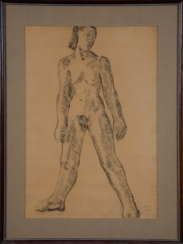 Jozef Mees expressionist nude
