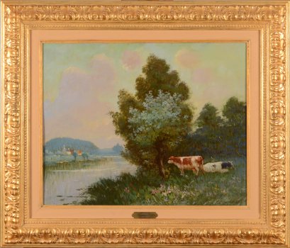 Guillaume Montobio the river Leie