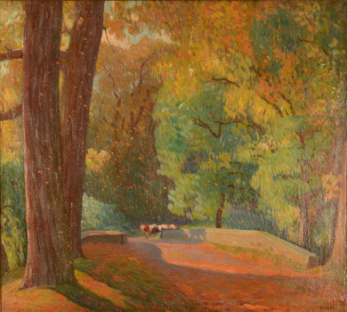 Guillaume Montobio the lane at Ooidonk castle