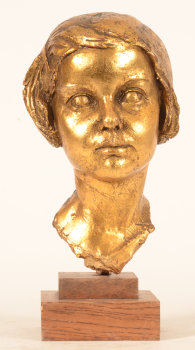 Gaston Nicolet Portrait of a young girl
