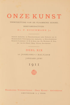 Onze Kunst 1911