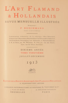 Art Flamand et Hollandais 1913