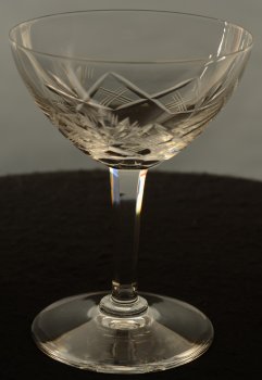 Val Saint-Lambert Ouchy champagne coupe