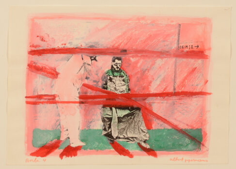Albert Pepermans Berlin 4 mixed media on paper