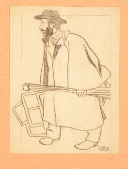 Francois Pycke portrait of Jules Verwest