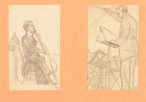 François Pycke Portrait Musicians