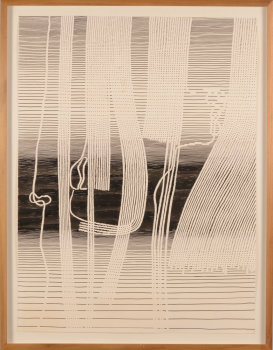 Michel Seuphor La Lyre cassée II 1973