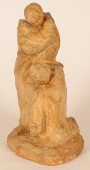 Oscar Sinia The three ages plaster